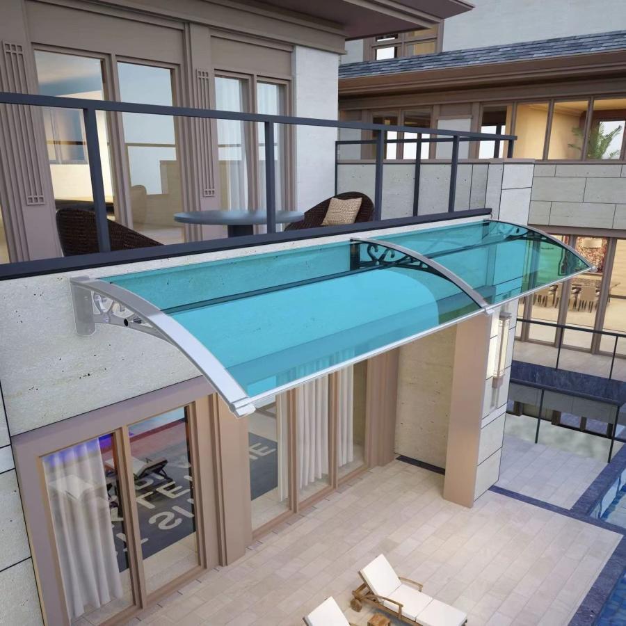 庇 後付け ひさし雨よけ 住宅用 パティオ日除けそしてキャノピー テラス サンシェッター 雨雪保護 アウトドア おしゃれ，パティオ日除け