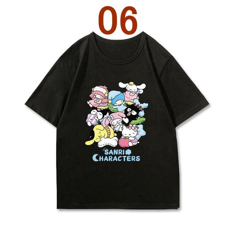 送料無料 サンリオ ハローキティ マイメロディ クロミ Tシャツ T-shirt トップス プリントシャツ ティーシャツ 半袖シャツ 男女兼用 大人 子供 キッズ 子ども｜onlinestorekouta｜13