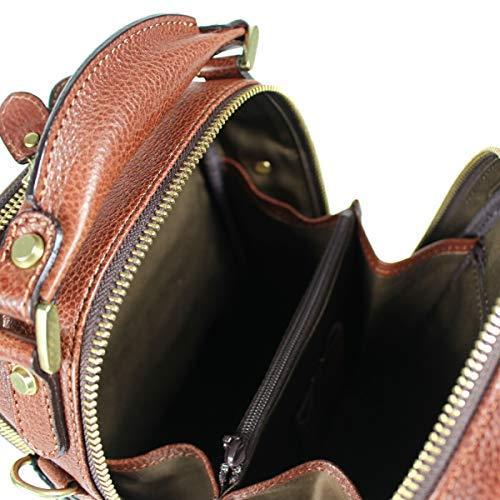 青木鞄（Lugard）2wayミニショルダーバッグ メンズ 革 ［NEVADA No.5075］ 