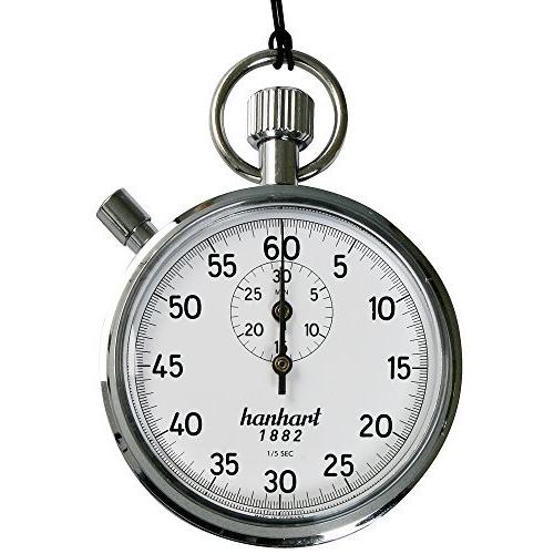 [大特価] HANHART(ハンハルト) アナログストップウォッチSTS 1/5積算式 122-05S 【7029834435】(25253円)