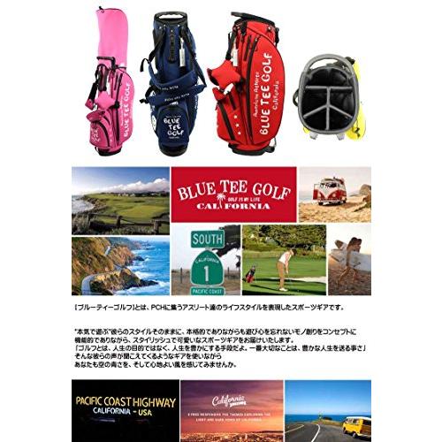 BLUE TEE GOLF ブルーティー ゴルフ BTG-CB003 ストレッチ スタンド キャディバッグ (ネイビー) 