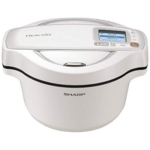 シャープ 水なし自動調理鍋 1.6L ホワイト系SHARP ヘルシオホット