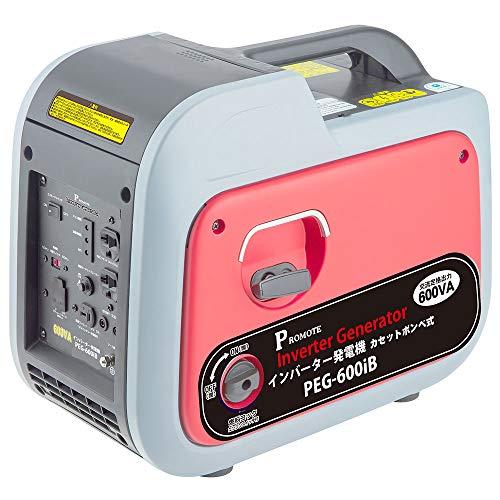 早割クーポン 【PROMOTE】PEG-600iB インバーター発電機 カセット