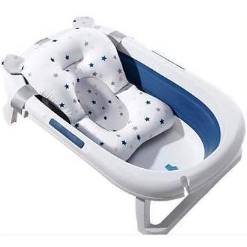 レビューで送料無料 お風呂 バス用品 Lying ベビー用バスネット お風呂マット 赤ちゃん 星柄 スポンジ入り お風呂サポート ベビー保護 補助用クッション Www Threeriversofs Com