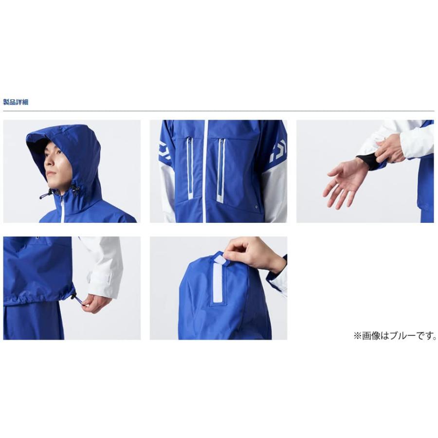 【公式】 ダイワ(DAIWA) PVCオーシャンレインスーツ DR-9022 ブルー L 【2316375367】(13241円)