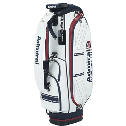 Admiral Golf キャディバッグ ホワイト 9.0型 Admiral Golf アドミラルゴルフ パフォーマンス 9.0型 キャディ