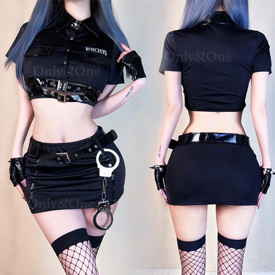 ハロウィン セクシー コスプレ ポリス k09037 : コスプレ通販