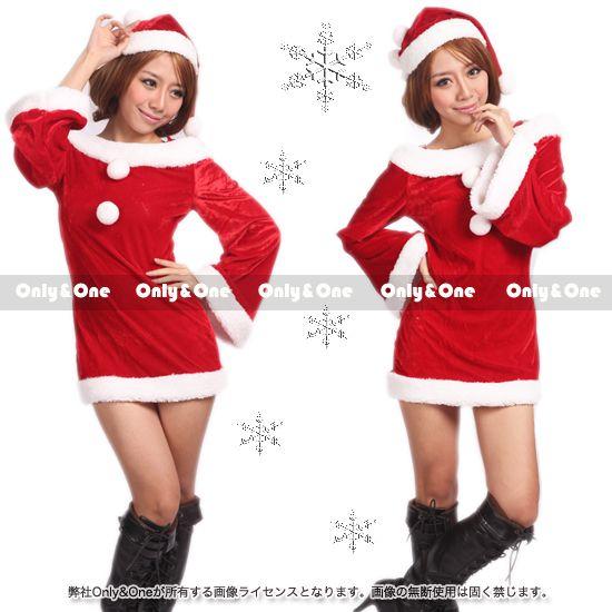 サンタ コスプレ クリスマス サンタクロース コスチューム ボディコン風 SEXY