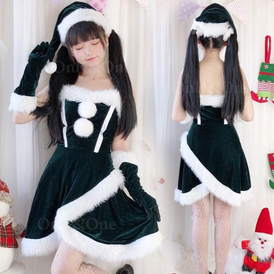 サンタ コスプレ チューリップスカート ベアトップ ワンピース コスプレ サンタ コスチューム K コスプレ通販セクシー衣装only One 通販 Yahoo ショッピング