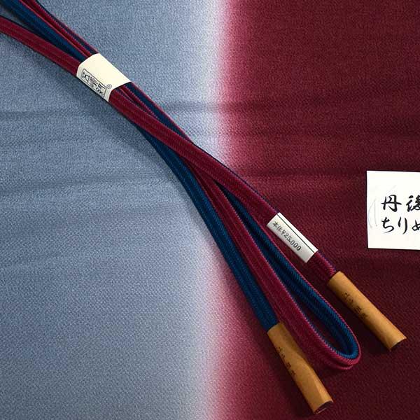九寸 名古屋帯 仕立上り 五嶋紐帯締め帯揚げ 3点セット ONLY 2381-3 