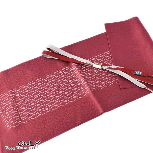 ラメ 花柄 裄67 上品 紋無し 付下げ 訪問着 着物 正絹 T-3463