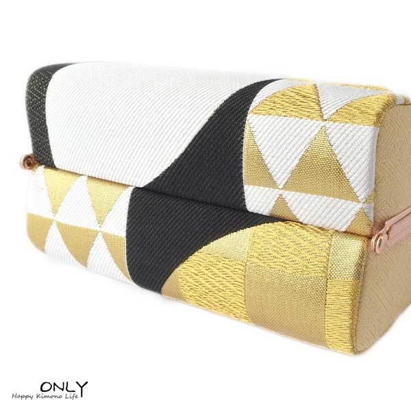振袖用 正絹 西陣織 帯地 最高級 草履バッグセット Lサイズ24cm ONLY  