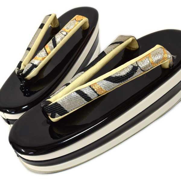 Lサイズ 振袖用 草履バッグセット 正絹 西陣織 帯地 最高級 24cm 新品