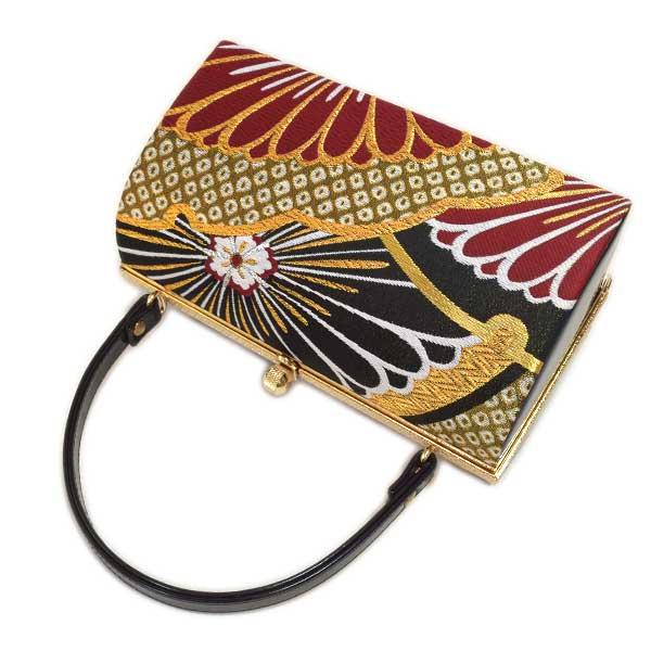 【美品】西陣織 正絹 帯地 使用 高級バッグセット　草履24cm 草履 バッグセット 正絹 西陣織 帯地 最高級 24cm 新品 振袖用 振袖
