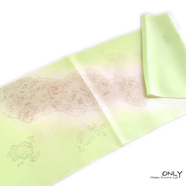 帯揚げ グラデーション正絹 丹後ちりめん 重目 手描き友禅染 日本製 