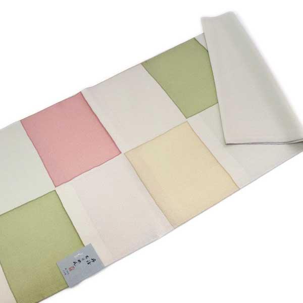 8510 帯揚げ 丹後 ちりめん 重目 日本製 新品 花葉色 帯揚げ 丹後 ちりめん 重目 日本製 花柄 新品 未使用 ONLY 8457 : 和装