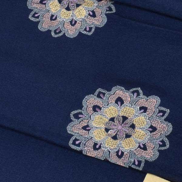 8470 帯揚げ 丹後 縫取りちりめん 重目 日本製 新品 未使用 帯揚げ 丹後 縫取りちりめん 重目 日本製 新品 未使用 刺繍 花 ONLY