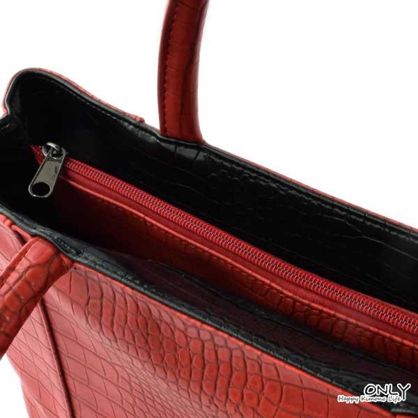 クロコ 型押し バック 和装洋装兼用 シンプル ハンドバッグ A4 クロコ 型押し バック 和装洋装兼用 シンプル ハンドバッグ A4