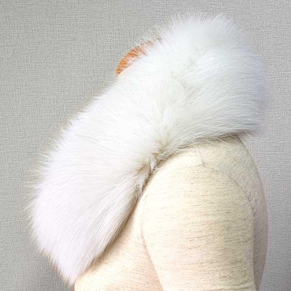シャドーフォックス カラー ヘチマ衿 新品 未使用品 箱入り ONLY fur