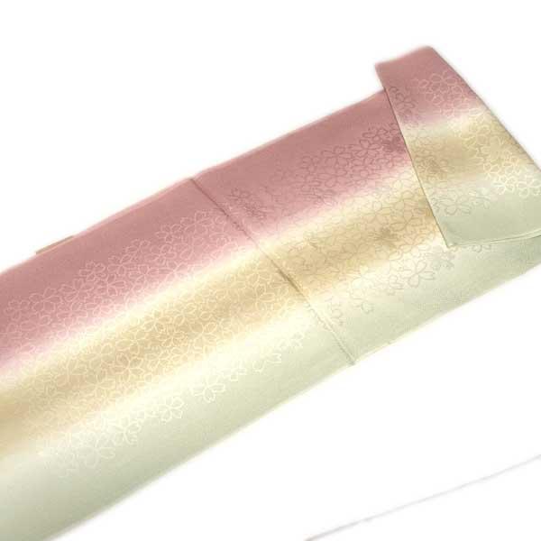 高級 帯揚げ 正絹 グラデーション ぼかし友禅 重目 新品 ONLY g-370 