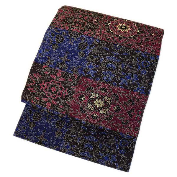 仕立て上り品 九寸 名古屋帯 弥栄織物 正絹 綿芯入り 新作新品 ONLY na
