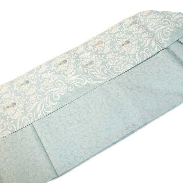 仕立て上り品 九寸 名古屋帯 弥栄織物 正絹 綿芯入り 新作新品 ONLY na 
