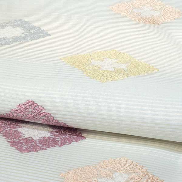 nas_102 夏帯 仕立て上がり 九寸 絽 名古屋帯 京都 西陣織 正絹 新品 夏帯 仕立て上がり 九寸 絽 名古屋帯 京都 西陣織 正絹 新品