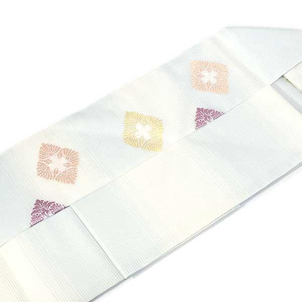 nas_102 夏帯 仕立て上がり 九寸 絽 名古屋帯 京都 西陣織 正絹 新品 夏帯 仕立て上がり 九寸 絽 名古屋帯 京都 西陣織 正絹 新品