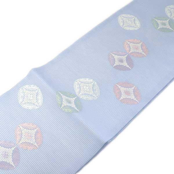 夏帯 仕立て上がり 九寸 絽 名古屋帯 京都 西陣織 正絹 新品