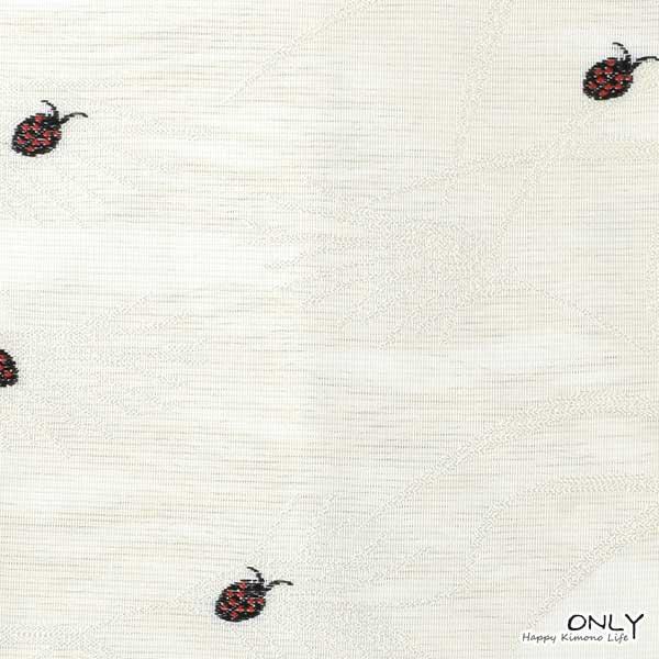 夏帯 仕立て上がり 九寸 絽 名古屋帯 京都 西陣織 正絹 新品 新作  