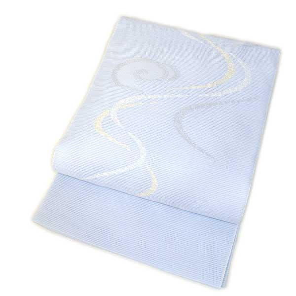 夏帯 八寸 名古屋帯 かがり仕立て上がり品 ONLY nas-846 : nas-846  