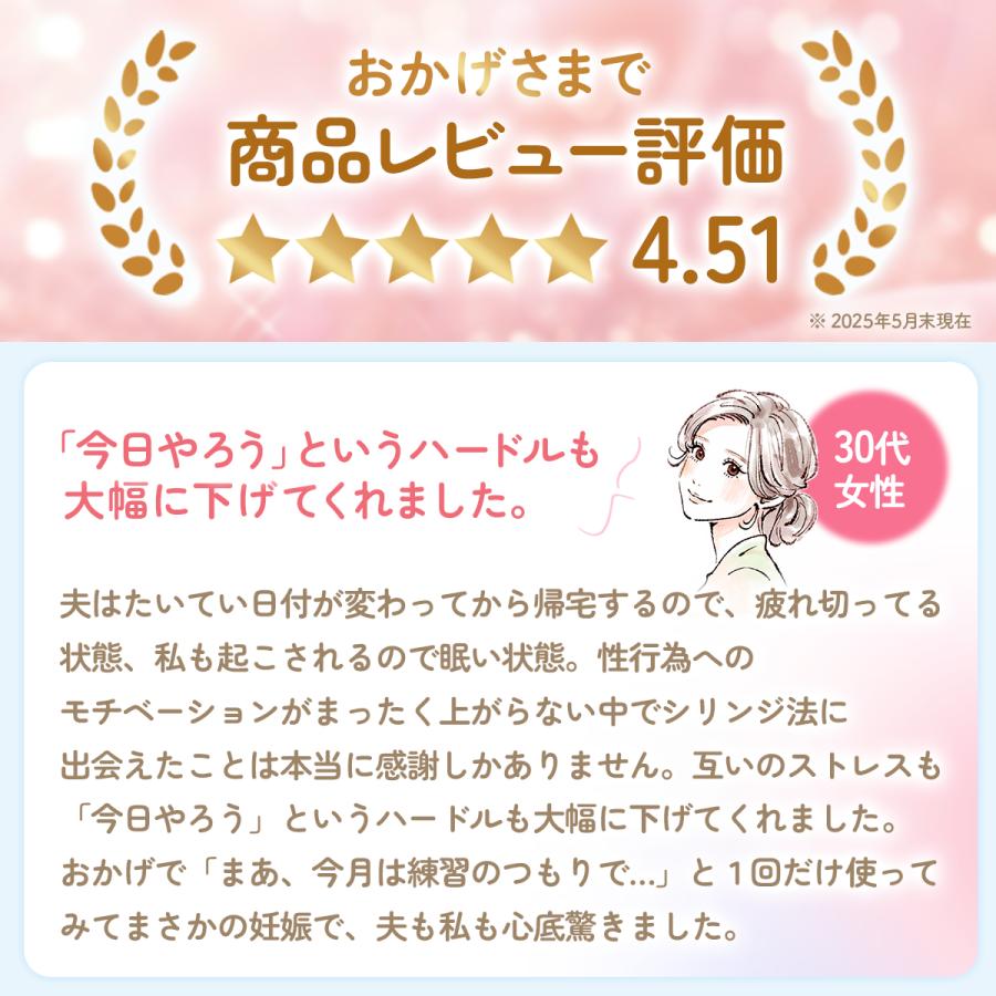 シリンジ 妊活 家庭用 シリンジ法キット プレメントシリンジ20