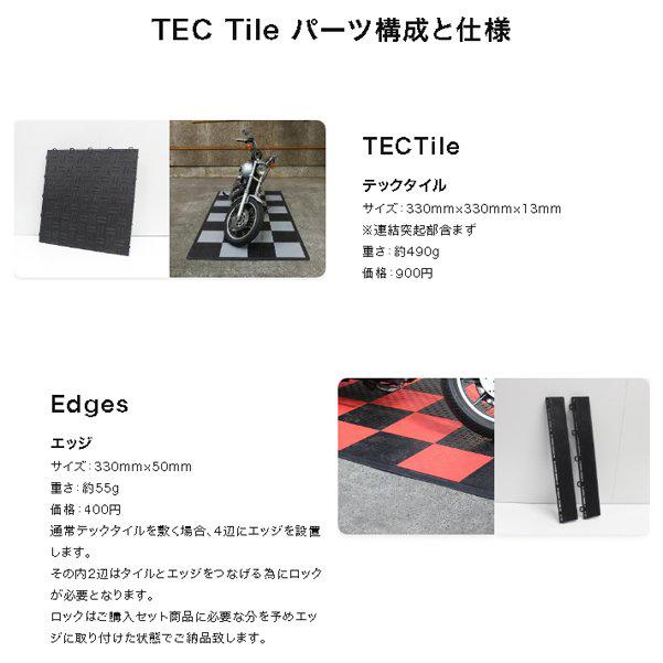 Tectile テックタイル ガレージサイズ Bike 1lセット 1 420mm 2 740mm タイル32枚 エッジ24個 コーナー4 個 ガレージタイル フロアタイル 床材 Tectile Garage0002 オンリースタイル ヤフー店 通販 Yahoo ショッピング