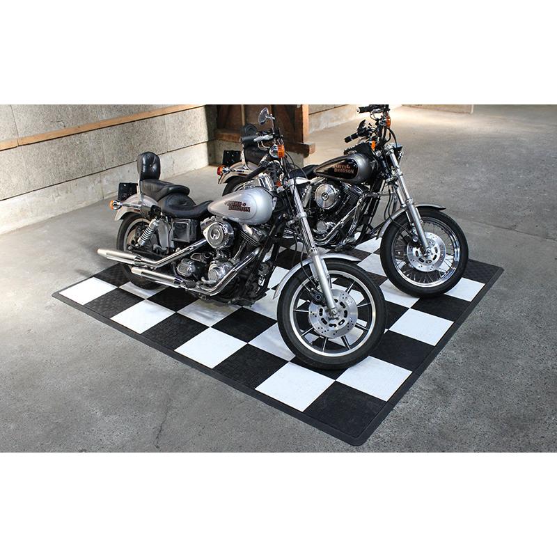 TECTile（テックタイル）【ガレージサイズ】Bike-2Lセット 2,410mm × 2,740mm（タイル56枚・エッジ30個・コーナー4個）（ガレージタイル フロアタイル 床材）｜only-style｜02