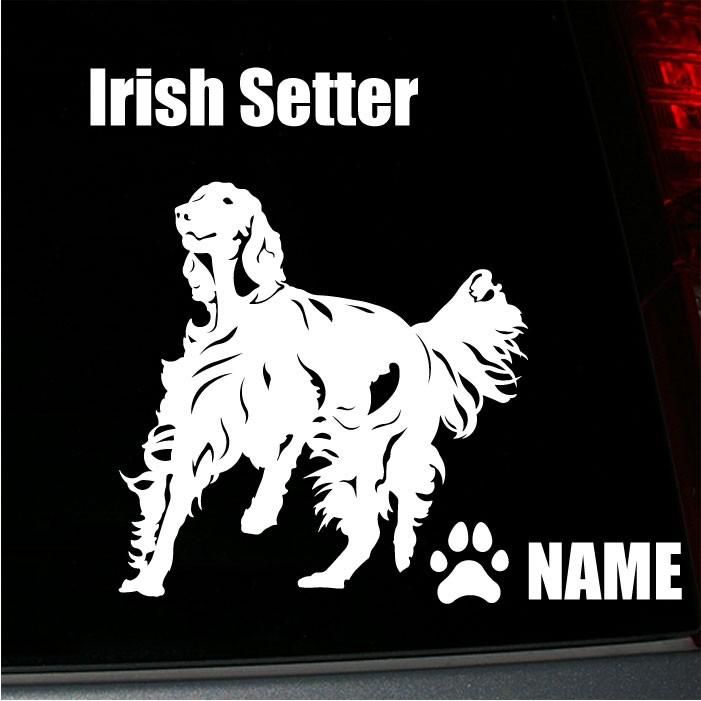 アイリッシュセッター ステッカー セター カッティングステッカー 102 Onlyわん 犬種別ステッカー 通販 Yahoo ショッピング