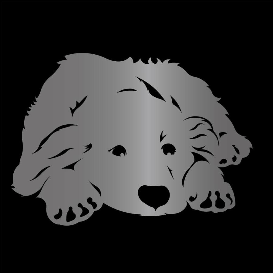 ゴールデンレトリバー ステッカー ゴールデン カッティングステッカー