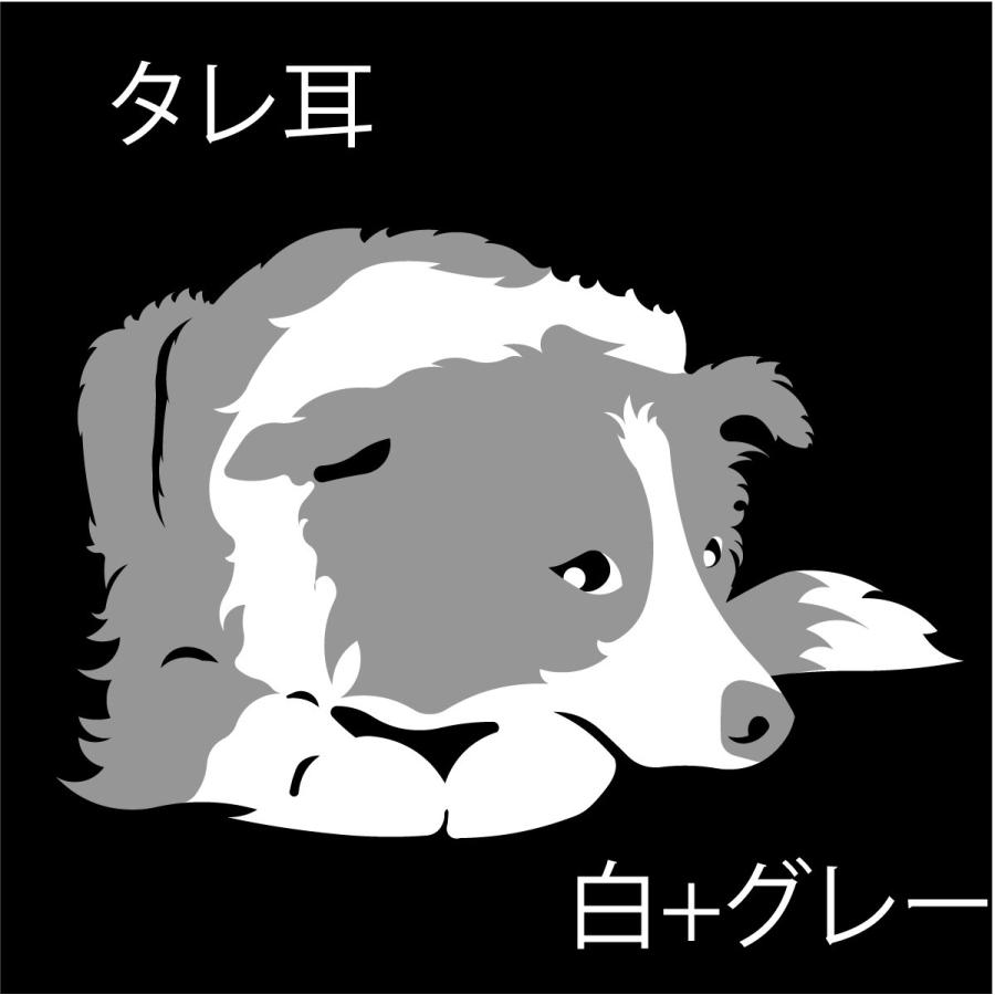 ボーダーコリー ステッカー ボーダー カッティングステッカー 臥せ 円形文字 506 1c Onlyわん 犬種別ステッカー 通販 Yahoo ショッピング