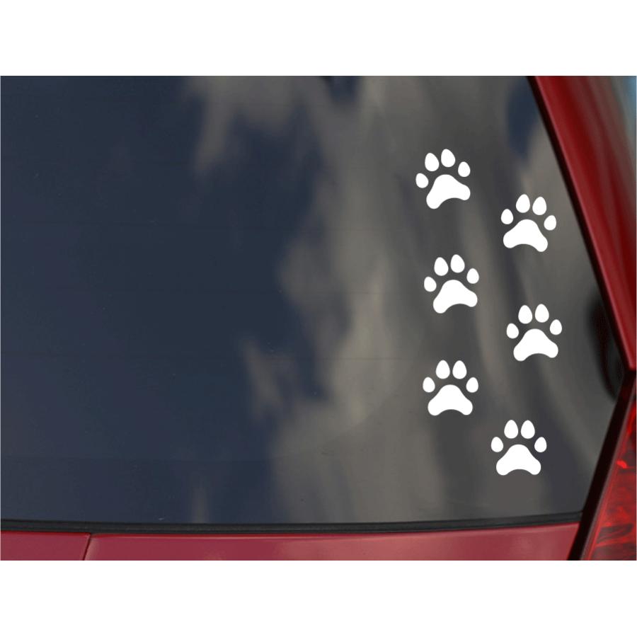 肉球 犬 肉球のステッカー カッティングステッカー 車 |  | 02