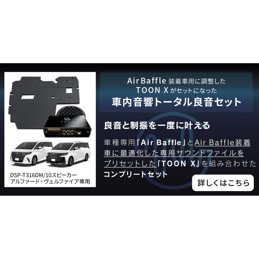 車種専用デッドニングキット DMS-T316 トヨタ アルファード/ヴェル