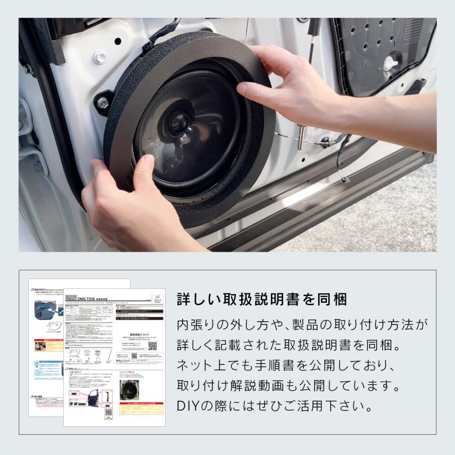 車種専用デッドニングキット DMS-T316 トヨタ アルファード/ヴェル