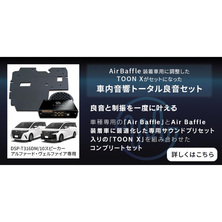 車種専用デッドニングキット DMS-T316 トヨタ アルファード/ヴェル