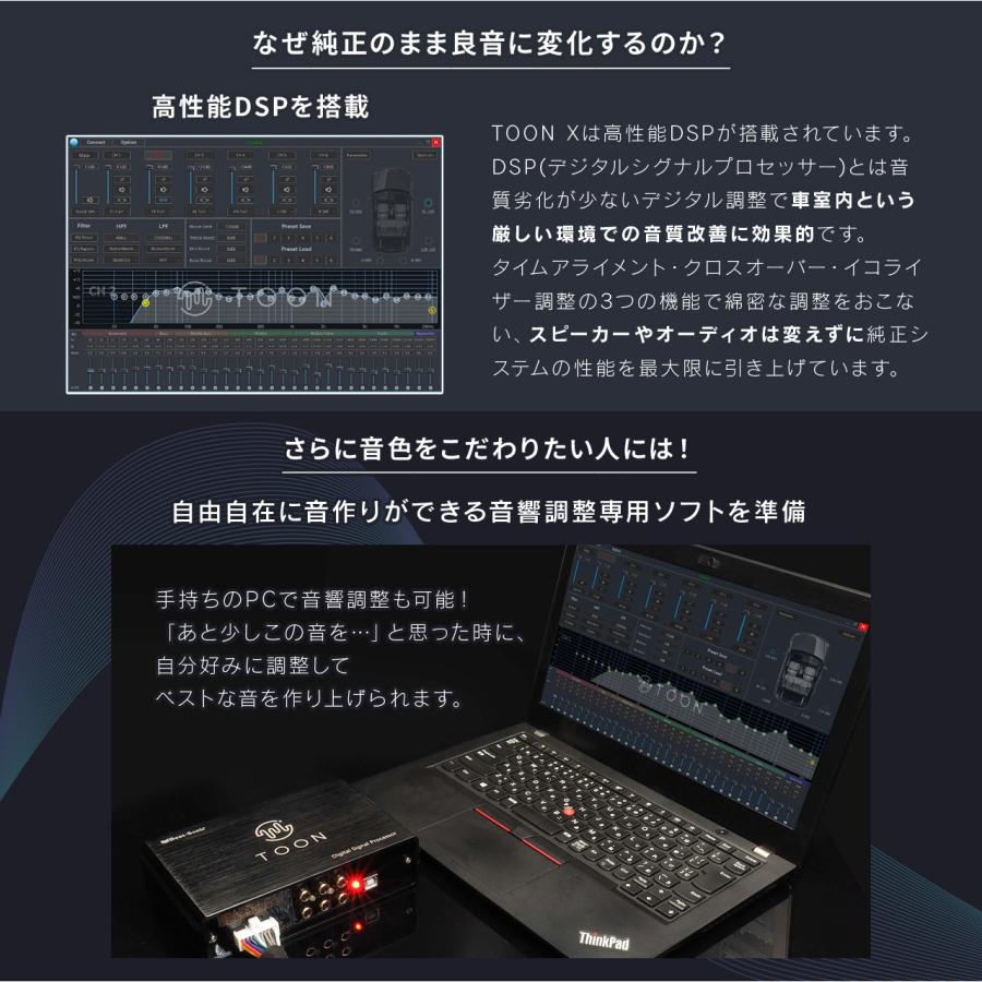 BeatーSonic（ビートソニック） 純正オーディオ良音キット DSP-N104