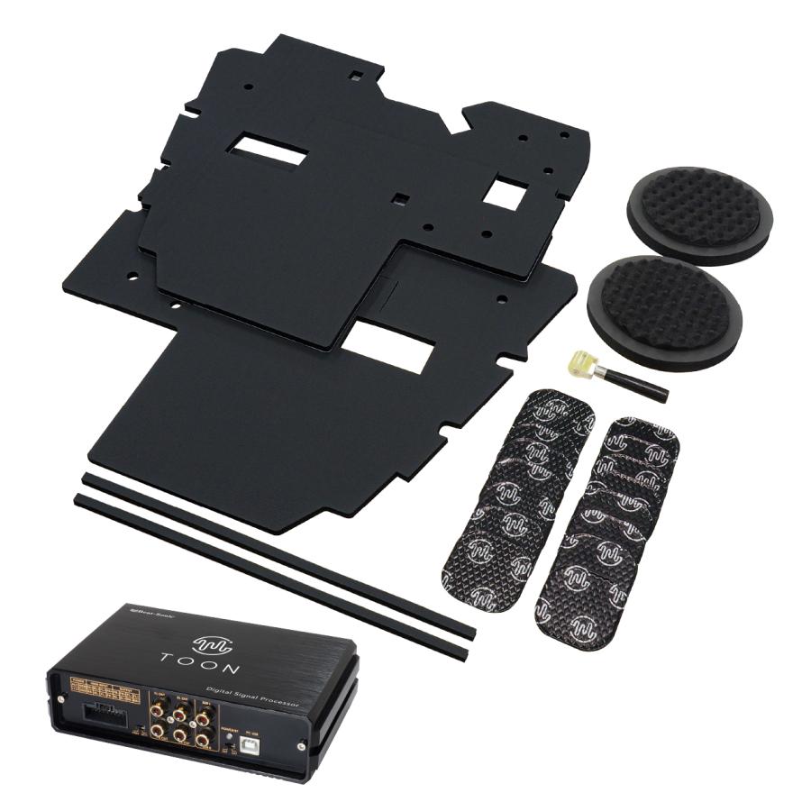 車内音響トータル良音セット DSP-T316DM トヨタ アルファード専用  TOON XとAir Baffleセット【ビートソニック 公式】 | BeatーSonic | 01