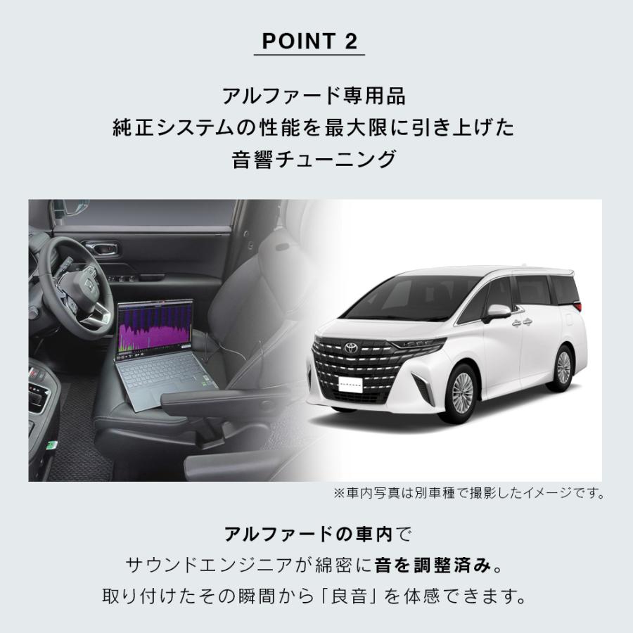 純正オーディオ良音キット DSP-T331 トヨタ アルファード Xグレード DSP機能付きアンプ TOON X ビートソニック公式 | BeatーSonic | 03
