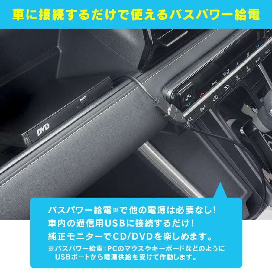 CD/DVDプレイヤー トヨタ ディスプレイオーディオPlus専用 DVX-T1
