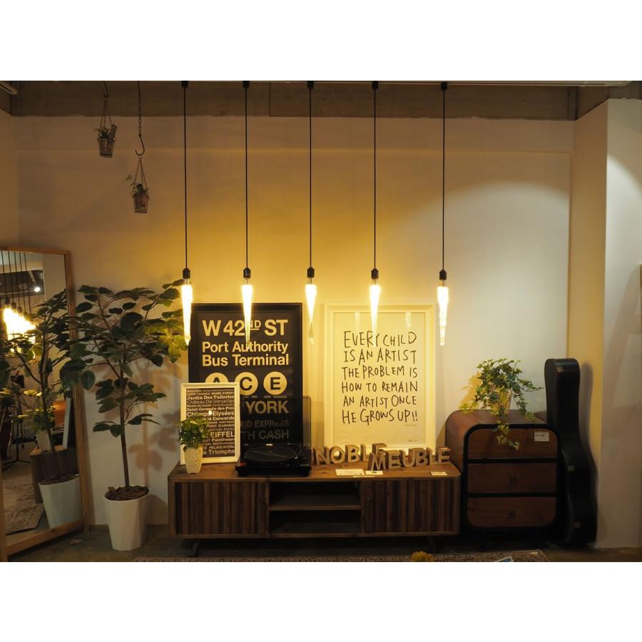 LED電球 美影「Tsurara(つらら)」 口金E26 クリア　ガラス　レトロ　アンティーク　 インダストリアル　ブルックリン　お洒落　照明　間接照明　ランプ_4
