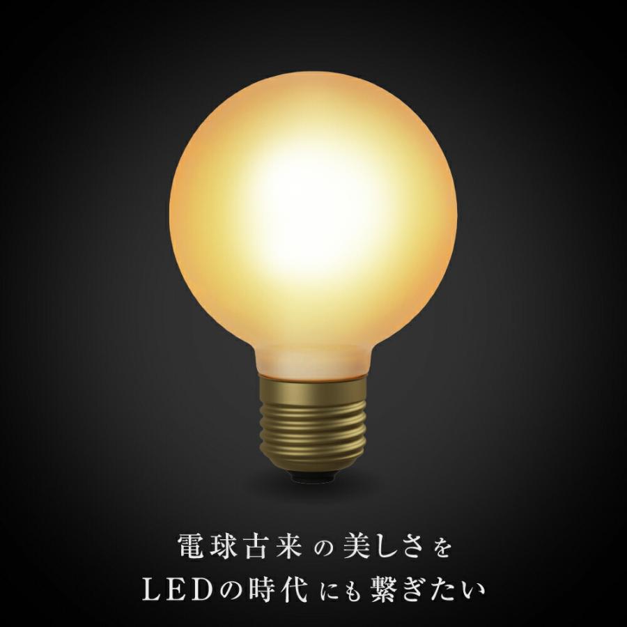 Siphon 3年保証 フィラメントLED電球「Siphon」White ボール70 LDF91D