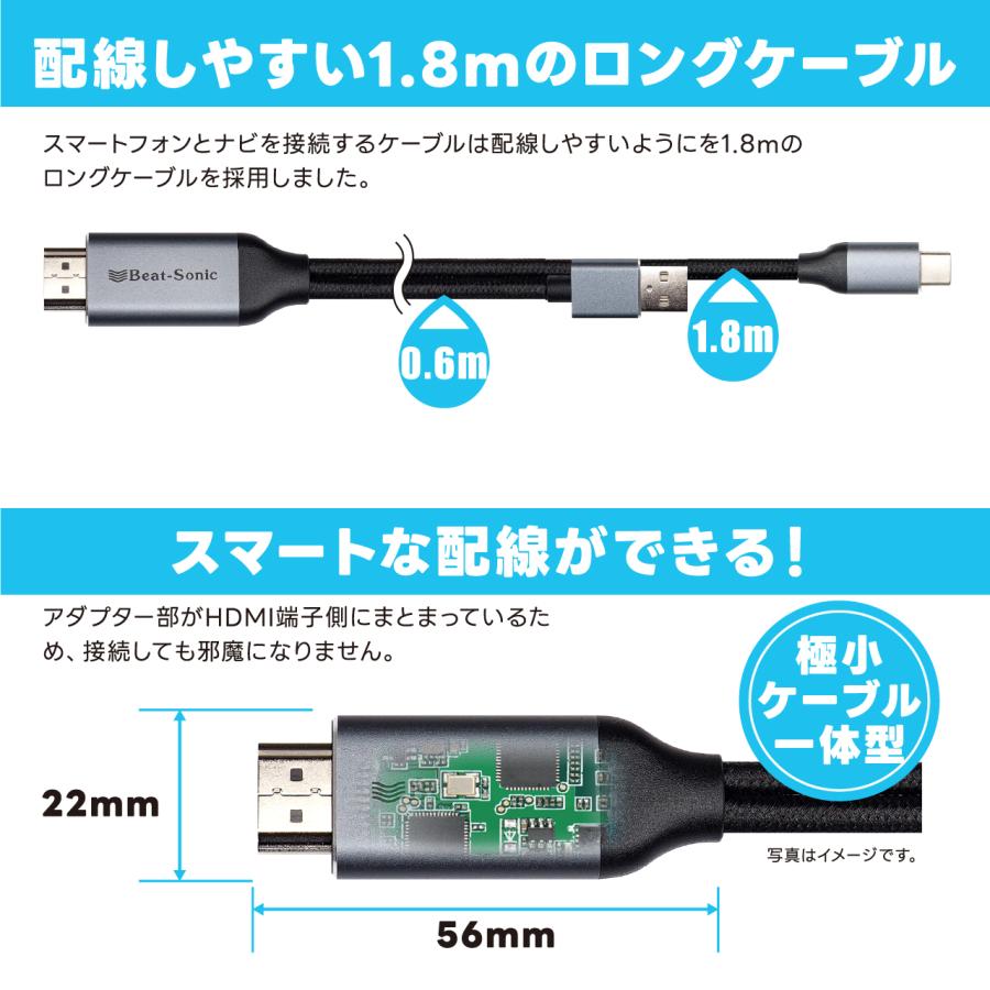 ミラーリングアダプター MA04 Type-Cコネクターを搭載した