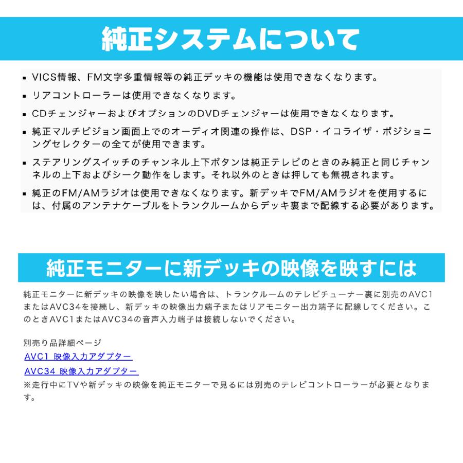 ナビ取替えキット セルシオ MVX-24A ビートソニック公式の画像