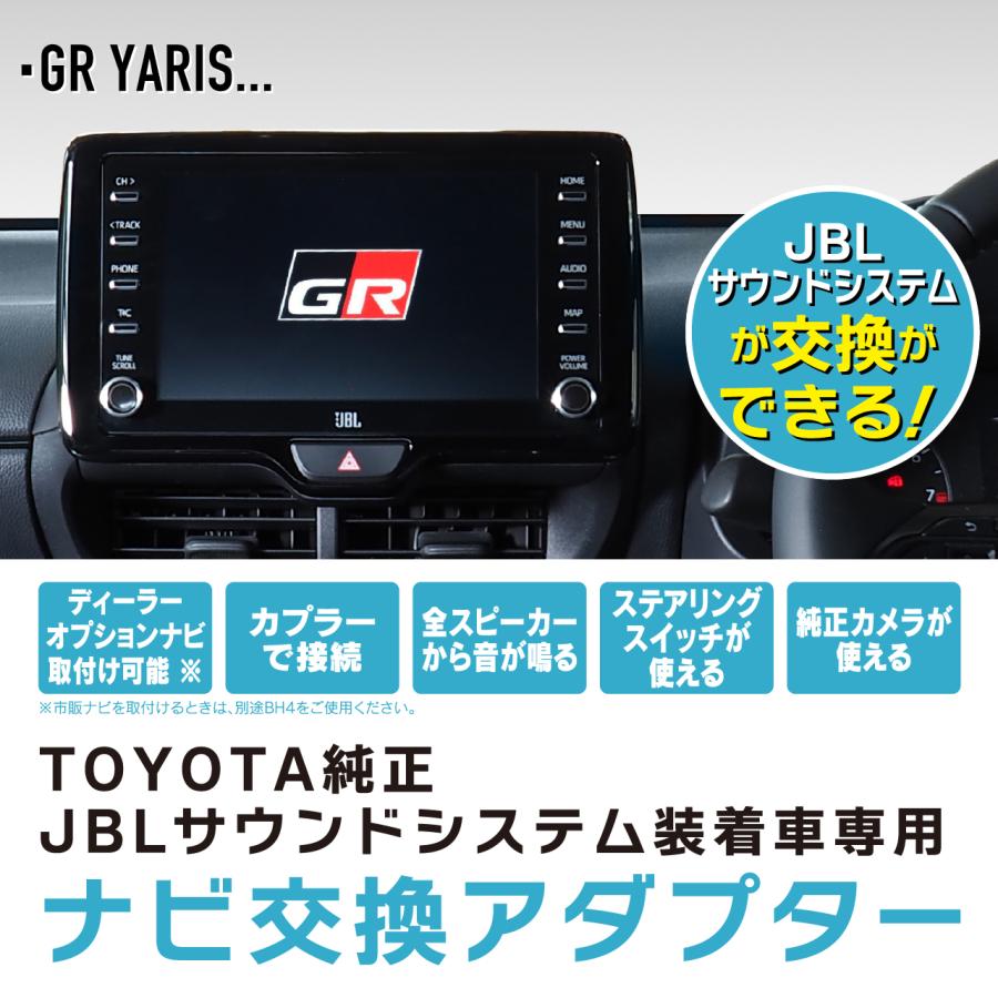 ナビ取替えキット GRヤリスJBLサウンドシステム装着車 SLX-74 ビート